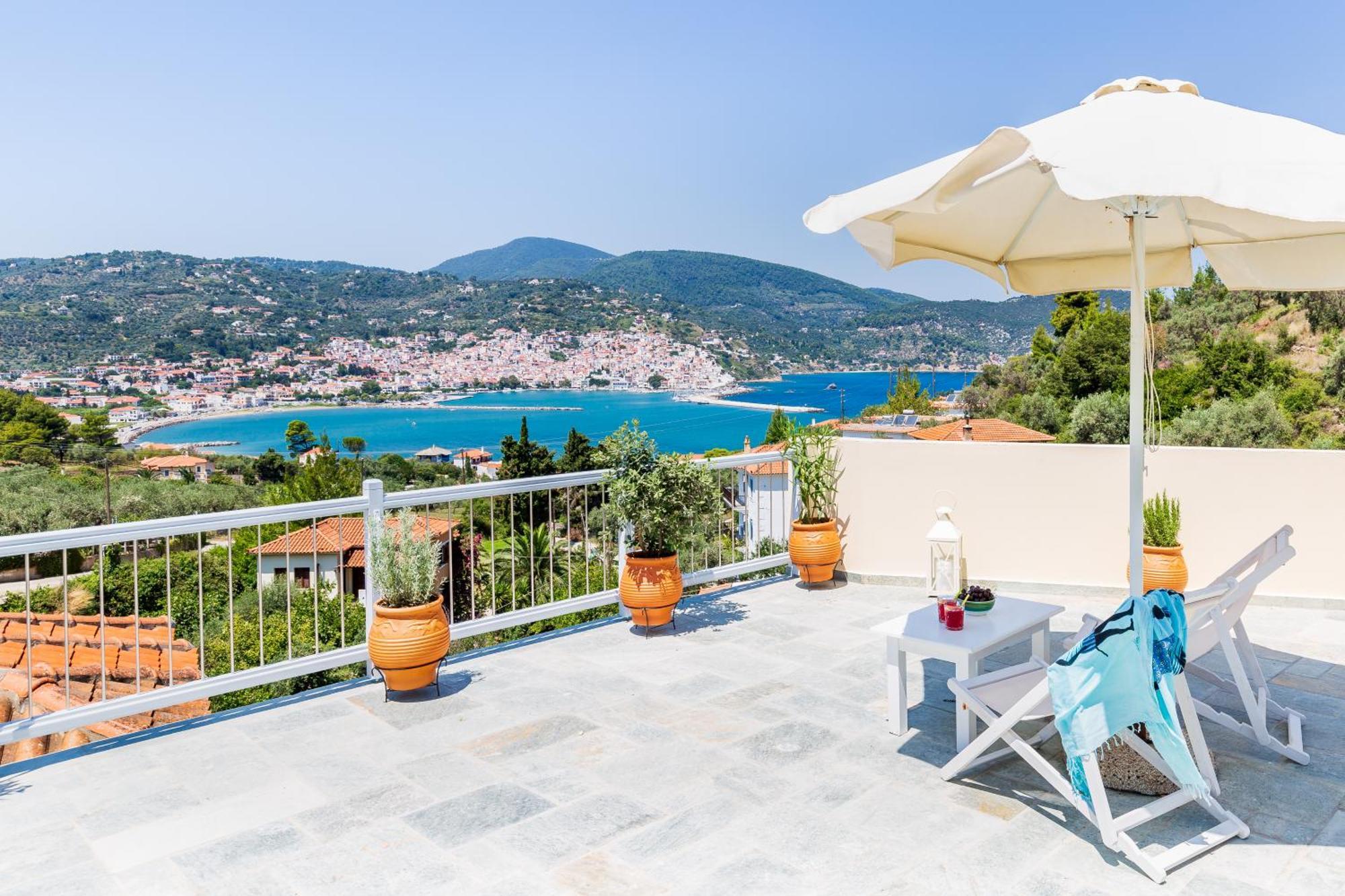 Villa Anastasia Skopelos Buitenkant foto
