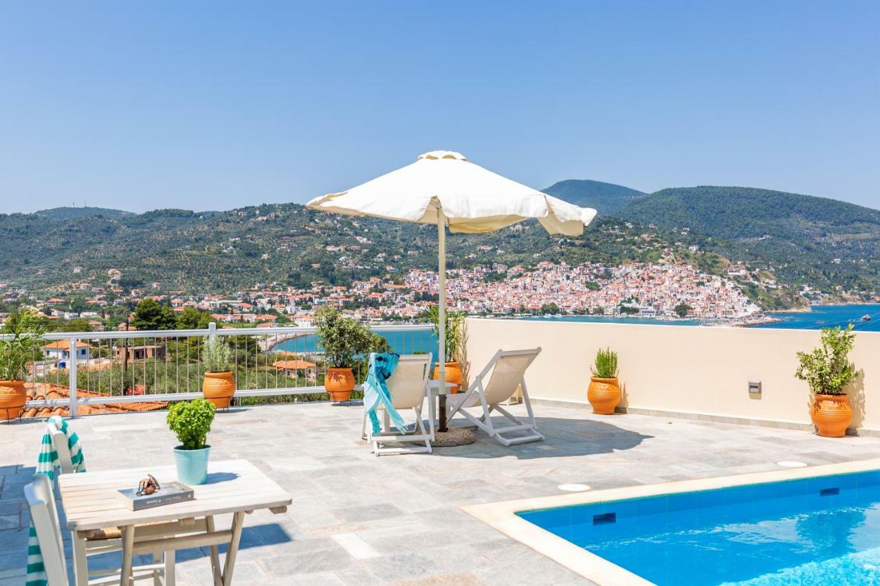 Villa Anastasia Skopelos Buitenkant foto